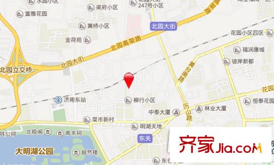 東小楊莊交通圖