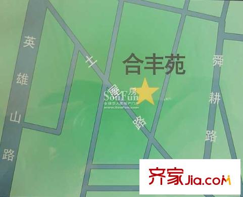 合豐苑交通圖位置圖