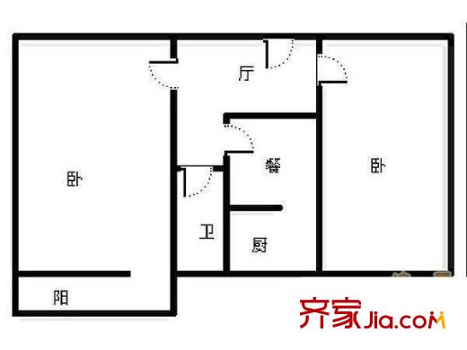 英雄山路140號院 戶型圖
