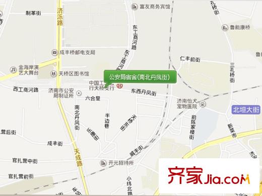 南北丹鳳街公安局宿舍交通圖 公安局宿舍（南北丹鳳街） 