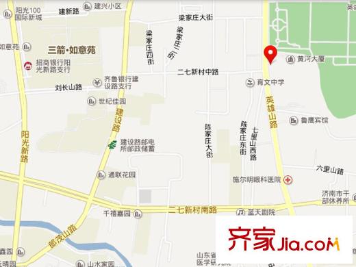 英雄山路園林局宿舍交通圖 