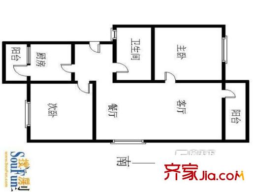八里橋銀行宿舍 戶型圖