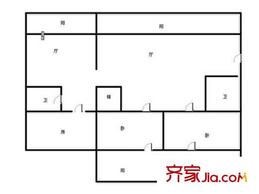 興平小區(qū) 戶型圖