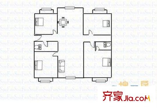 舜興花園戶型1