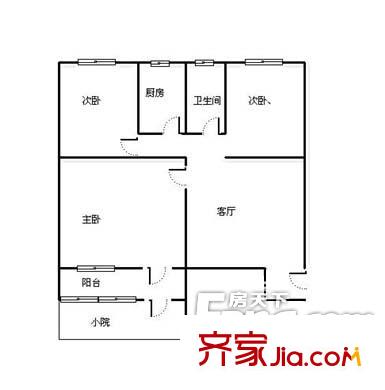 水產(chǎn)宿舍 戶型圖