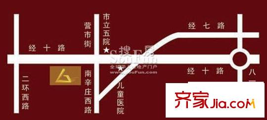 舜承大廈交通圖