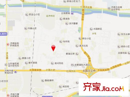 天慶苑交通圖 
