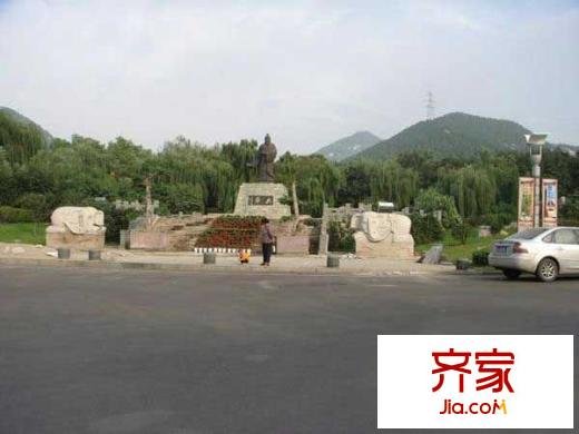 舜耕山莊院內宿舍外景圖 