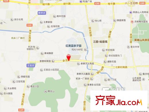 戎秀苑交通圖  