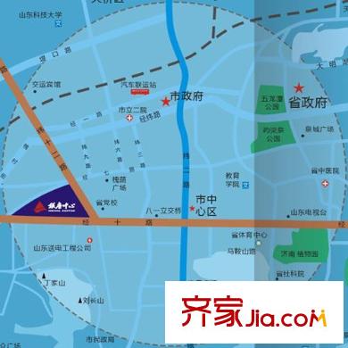 銀座中心交通圖