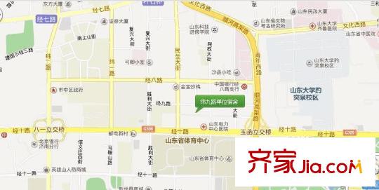 緯九路單位宿舍交通圖 