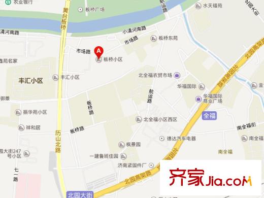 板橋小區(qū)交通圖