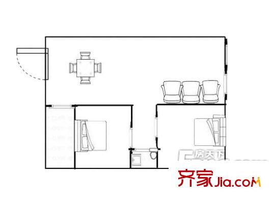 板橋小區(qū) 戶型圖