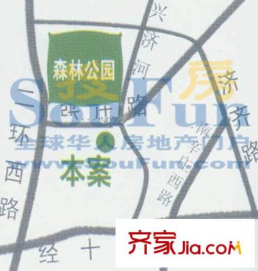 陽光頤景園交通圖
