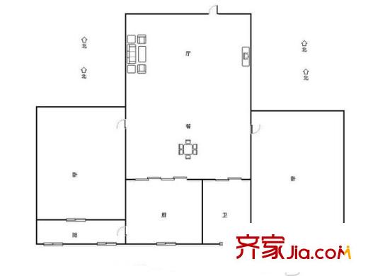 濟兗路聯(lián)通宿舍戶型圖