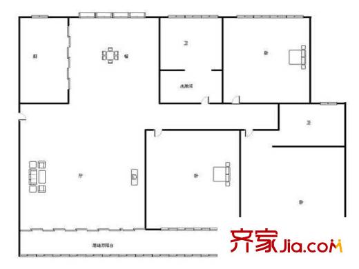 后龍小區(qū) 戶型圖
