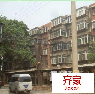 槐蔭區(qū)環(huán)衛(wèi)局宿舍外景圖 
