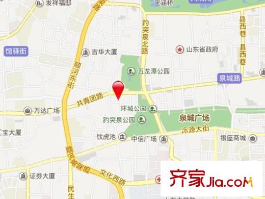 回民小區(qū)土地局宿舍交通圖 