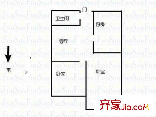 后龍小區(qū) 戶型圖