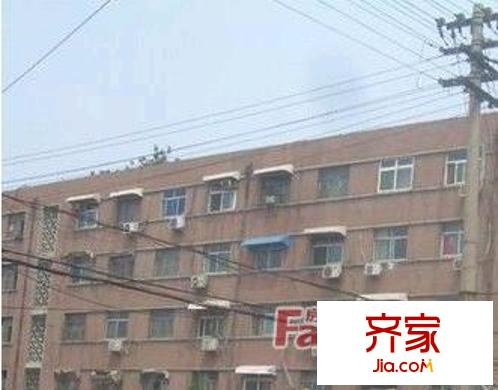 槐蔭區(qū)環(huán)衛(wèi)局宿舍外景圖