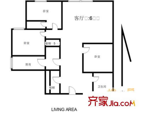 三慶匯文軒戶(hù)型圖三慶―匯文軒 3室 戶(hù)型圖 3室2廳2衛(wèi)1廚