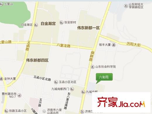 六和苑交通圖 