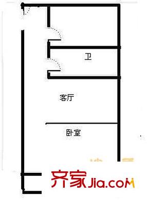 歷山路測(cè)繪局宿舍戶型圖測(cè)繪局宿舍 1室 戶型圖 1室1廳1衛(wèi)1廚
