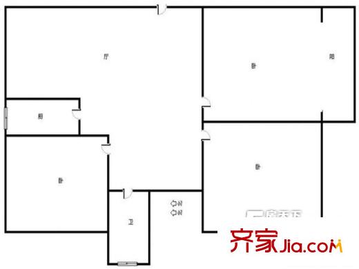 歷下區(qū)檢察院宿舍 戶型圖