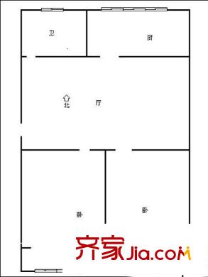 經(jīng)二緯十一宿舍 戶型圖