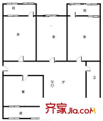 省公路局宿舍 戶型圖