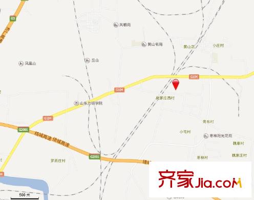天波嘉和苑交通圖 