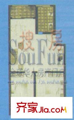 水屯小區(qū)戶型圖兩室兩廳一衛(wèi)戶型 2室2廳1衛(wèi)