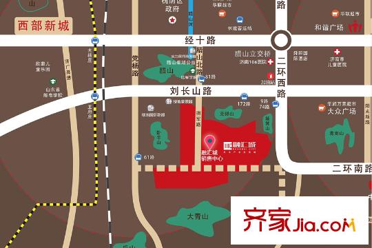 融匯城區(qū)位圖
