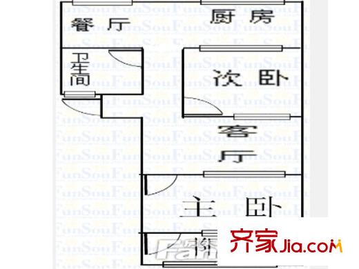 瑞欣花園戶型圖4