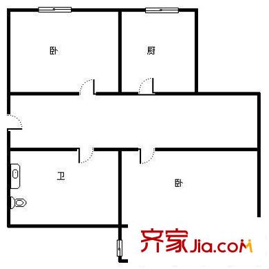 萊鋼*瑞欣花園 0室 戶型圖