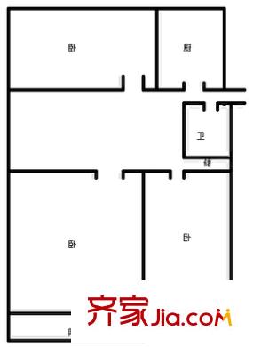 利農(nóng)莊路小鴨宿舍 0室 戶型圖