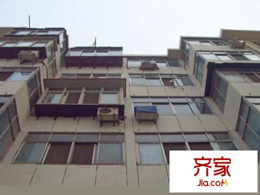 國(guó)棉四廠宿舍外景圖 