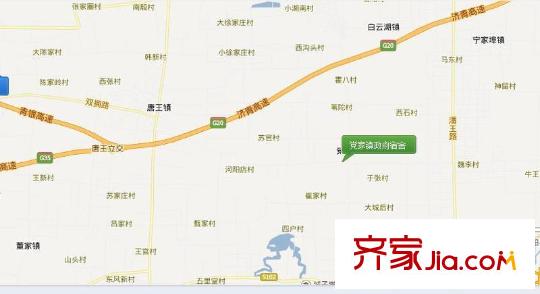 黨家鎮(zhèn)政府宿舍交通圖 