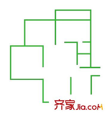 舜億綠園 3室 戶型圖