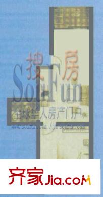 水屯小區(qū)戶型圖一室兩廳一衛(wèi)戶型 1室2廳1衛(wèi)