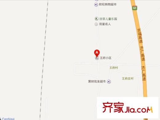王府小區(qū)交通圖