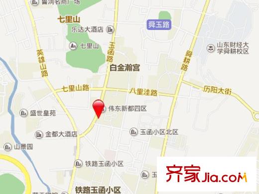 公安廳宿舍（玉函路）交通圖 