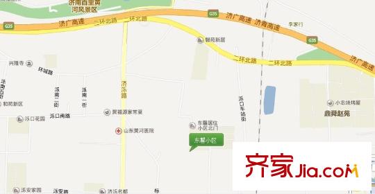 東馨小區(qū)交通圖 