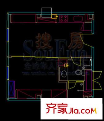 大舜天成自由城戶型圖206 