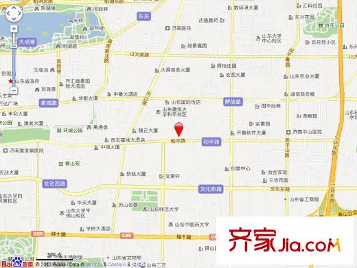 天階泓都國際交通圖電子地圖