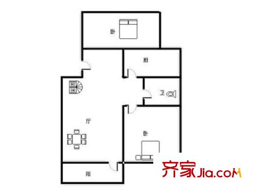 普利花園戶型圖3