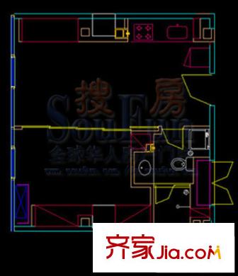 大舜天成自由城戶型圖208 