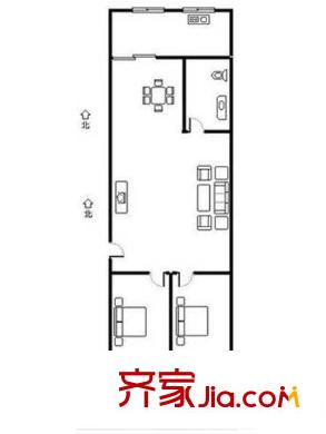 英雄山路質(zhì)監(jiān)局宿舍 戶型圖