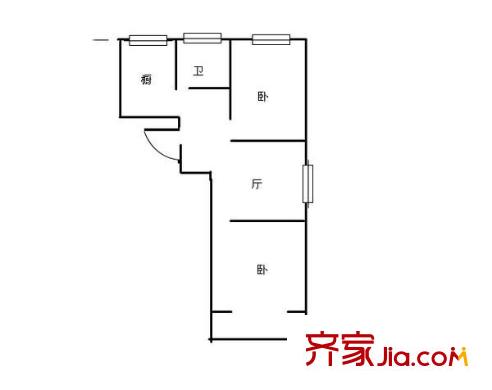 東舍坊街宿舍 0室 戶型圖