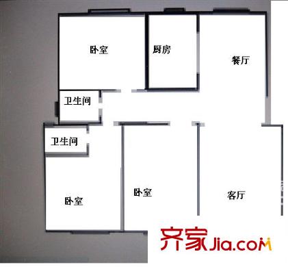 盛世合豐 3室 戶(hù)型圖